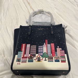 Kate Spade Winter Wonders Tote NWT